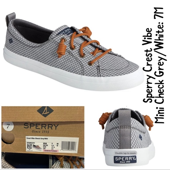 sperry crest vibe mini check